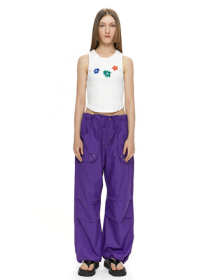 PARACHUTE PANTS / PURPLE