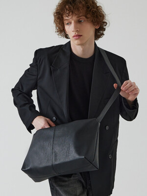 Bundle Big Shoulder Bag - BLACK