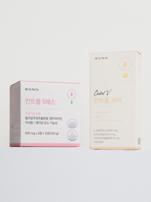 체지방 감소와 아르기닌 5,000mg 컨트롤S 30정+컨트롤V 15포