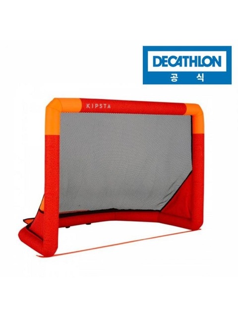 스윔웨어 - 데카트론 (DECATHLON) - 킵스타 에어케이지 공기주입식 축구 골대 오렌지