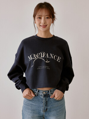 Machance crop mtm (navy)