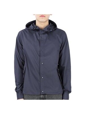 CP컴퍼니 23SS 로고 패치 포켓 후드 자켓(옴브레블루) 14CMSH073A 006472A 884