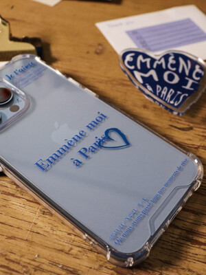 A Paris phone case + A Paris BLUE TOK set