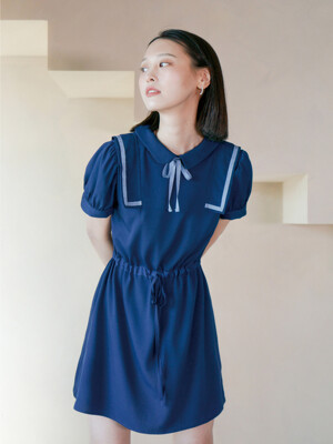 Dorothy dress(Navy)