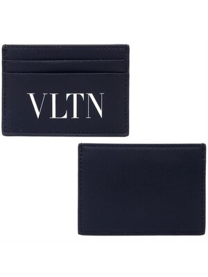 발렌티노 VLTN 로고 카드 지갑 LVN 2Y2P0448 0NI