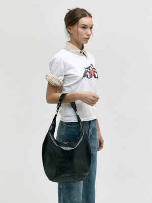[앨펑 PICK]PUMPKIN LARGE_black glossy plain