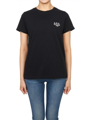 APC 아페쎄 데니스 여성 반팔티셔츠 COEZC F26842 LZZ NOIR
