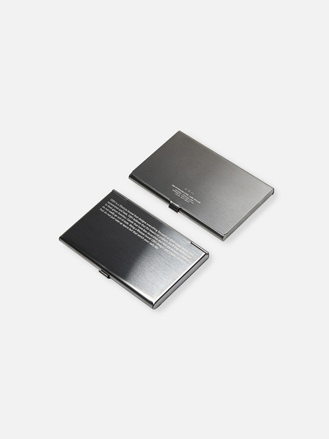 지비에이치 홈 STAINLESS STEEL CARD HOLDER 명함케이스 카드홀더