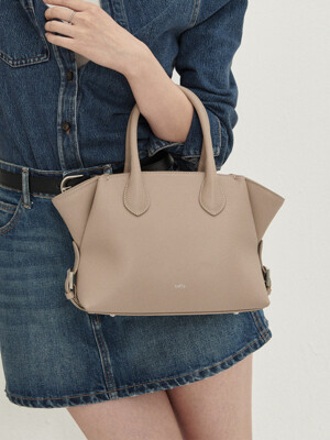 TYE TOTE BAG (TAUPE)