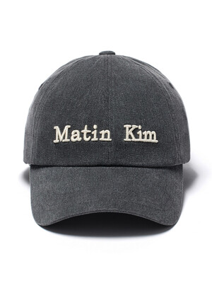 MATIN CLASSIC LOGO BALL CAP IN GREY