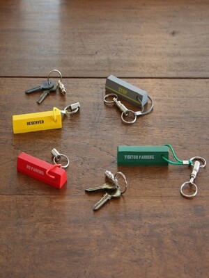 Parking Curb Keyring