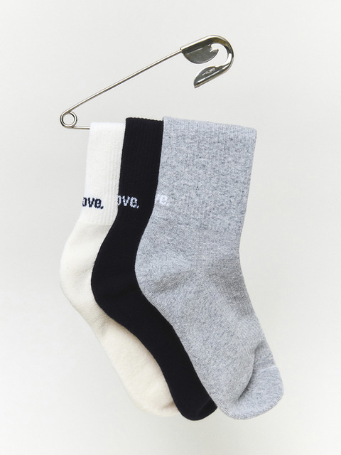 클로브 Daily Logo Socks (Multi)