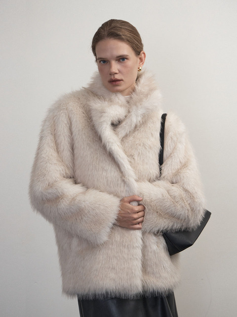 오브오브 [PREMIUM] Bush Fur Jacket_5 Colors