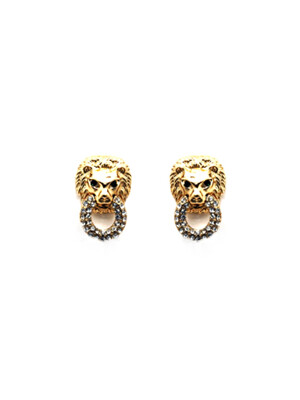 lion keeper earrings