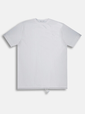 Symbol Wappen Over Fit T-Shirt WHITE