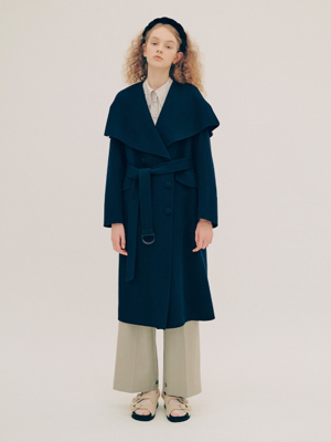 shawl collar half coat SHHCKK0100