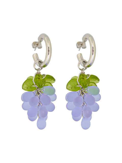  - 스윙셋 (Swingset) - Grape Earrings (Lavender)