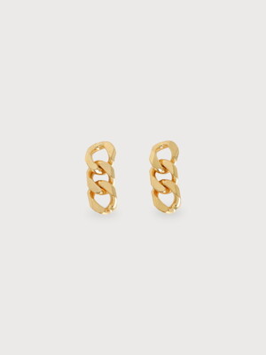 no.6 earring gold