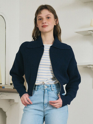Raglan Zip-up Cardigan