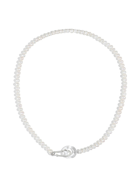 주얼리 - 포틀 (Fotl) - [담수진주,Glass,Silver925]Daily pearl necklace