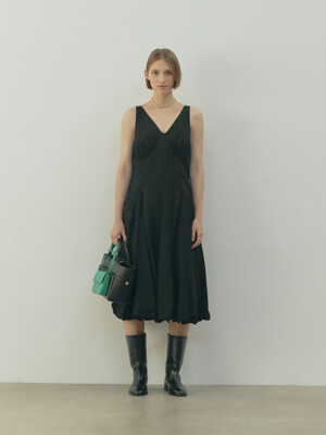 [단독] PUFFY DRESS-BLACK