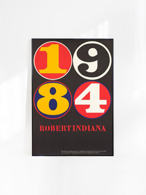 [얀 반 툰] Robert Indiana (액자 포함) 61.4 x 88 cm