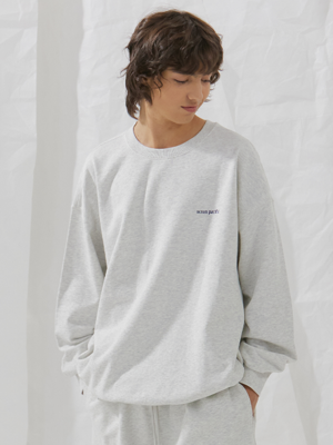 OCEAN CITY SWEAT SHIRT [LIGHT GRAY]