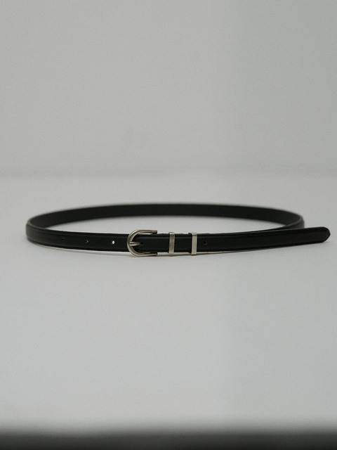 패션액세서리 - 오어 (ORE) - Faux-Leather Belt_Black