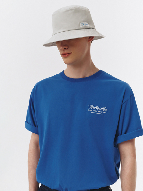 모자 - 던스트 포 맨 (Dunst for MEN) - UNISEX COTTON BUCKET HAT SKY BLUE_M_UDHE3E102B1