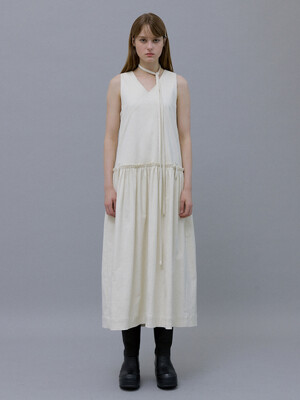 Winter Double Belt Loops Dress (Lemon)