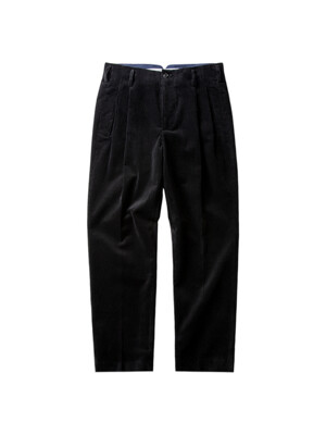 Corduroy Hollywood Trousers (Black)