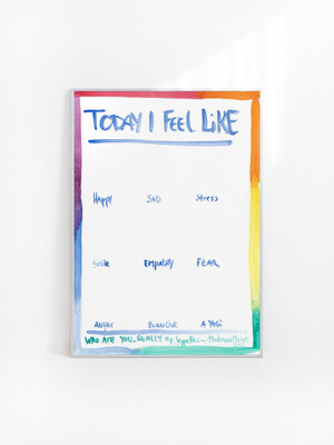 [예페 헤인] Today I Feel Like (액자 포함) 29.7 x 42 cm