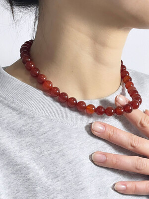 Red Gemstone Necklace