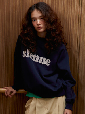 [12차] Sienne Lace Sweatshirts (Navy)