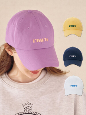 [LOVLOVXRMRN] ROUNDING LOGO BALL CAP