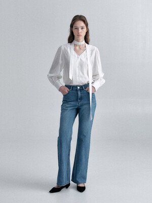 Jeans Trapez Fit_L.Blue