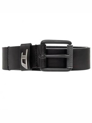 24FW 디젤 가죽 벨트 X09396 P1506 T8013 Black