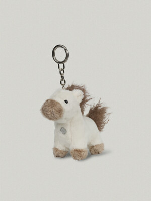 FOLLY KEYRING [BEIGE]