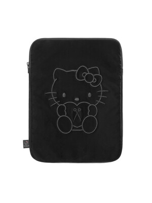 [단독선런칭][사은품증정] Haze Tablet Pouch 13 inch Hello Kitty Black