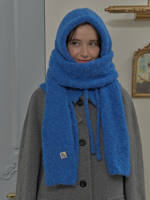 라주 [선물포장] Snug Boucle Muffler_12 Color