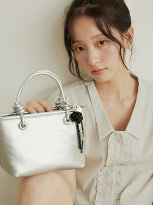 Mini rose ball keyring - 2color