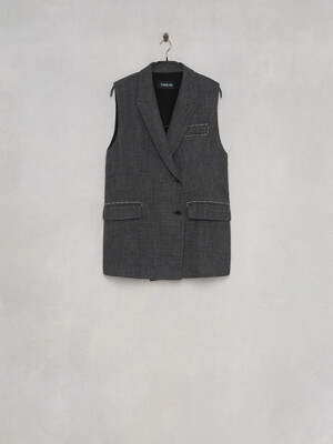 25SS OSCAR LINEN VEST