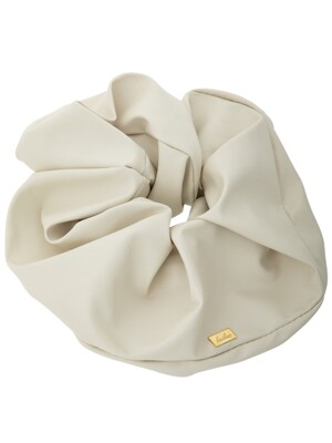 Oversize Scrunchie(ivory)