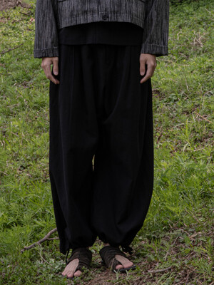 WHARF PANTS_BLACK