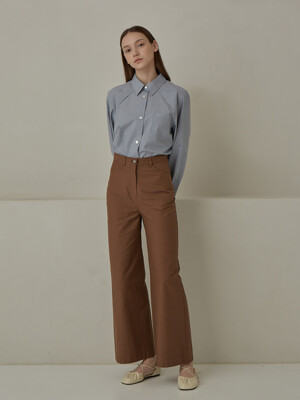 Wide Leg Cotton Pants (JUSS304-65)