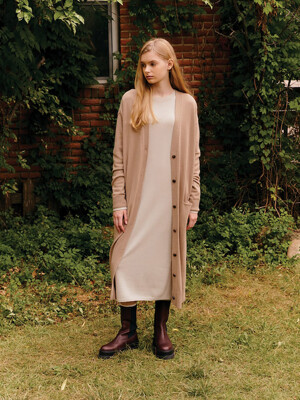 [soma] Robe Cardigan Cocoa