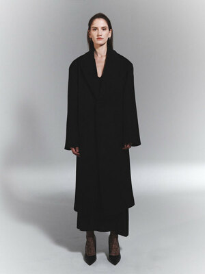 Clasic Two Button Single Wool Coat