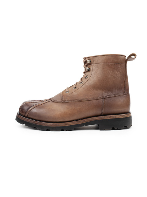 부츠 - 컬러콜라 (COLOR COLLA) - LEATHER SOLE DUCK BOOTS