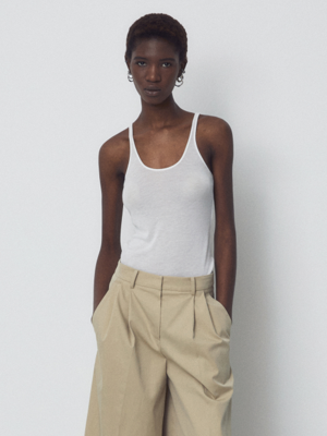 RACERBACK SLEEVELESS_WHITE