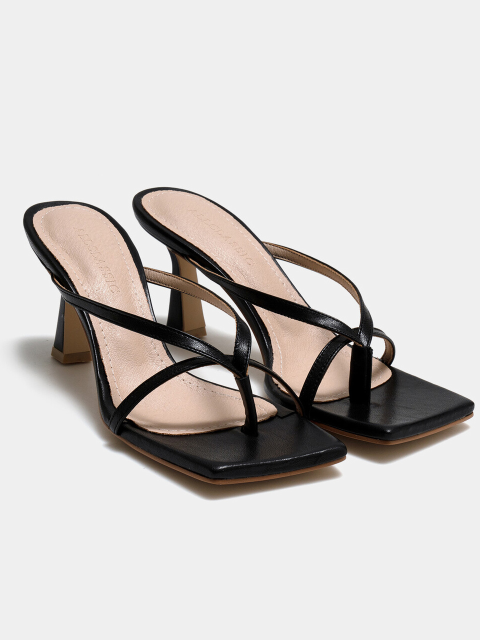 샌들 - 올클래식우먼 (ALLCLASSICWOMEN) - Strap Sandals Black / ALCW018